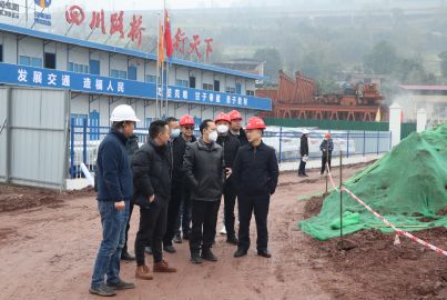 魯子軍林深入一線督導蜀能礦產(chǎn) 重點項目建設(shè)工作