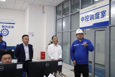 自治縣縣委副書記、縣長魯子軍林到蜀能礦產(chǎn)磷酸鐵鋰廠調(diào)研督導