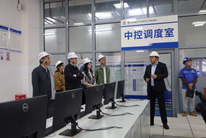 四川省經(jīng)濟合作局黨組副書記、副局長余輝一行赴蜀能礦產(chǎn)磷酸鐵鋰廠調(diào)研